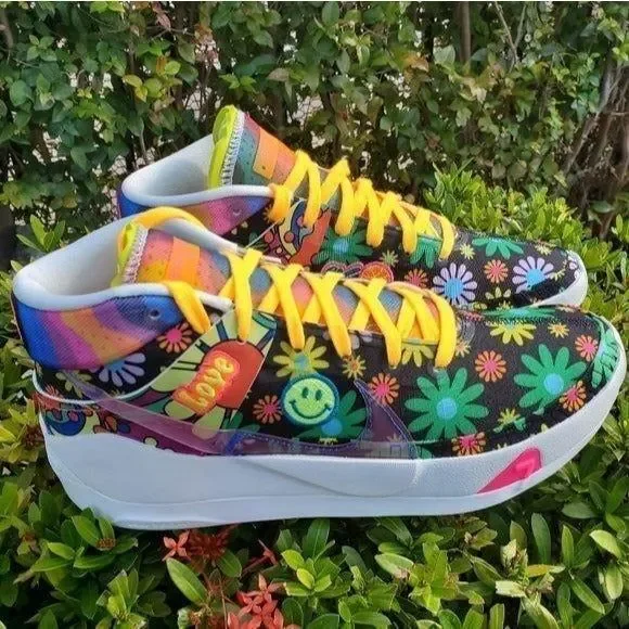 Nike KD 13 Flower Power EMS Basketball Sneakers Nike KD 13 Flower Power EMS Basketball Sneakers main image 2